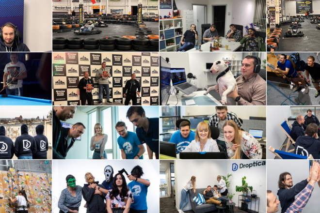 Zdjęcia z wydarzeń w 2021 roku w Droptica